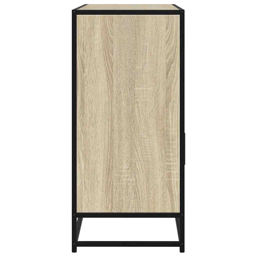 Skjenk sonoma eik 100x35x76 cm konstruert tre