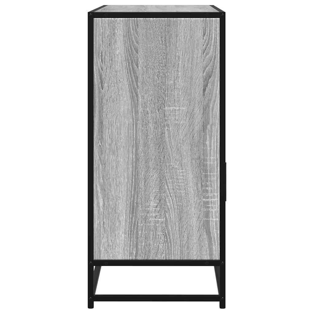 Skjenk grå sonoma 100x35x76 cm konstruert tre
