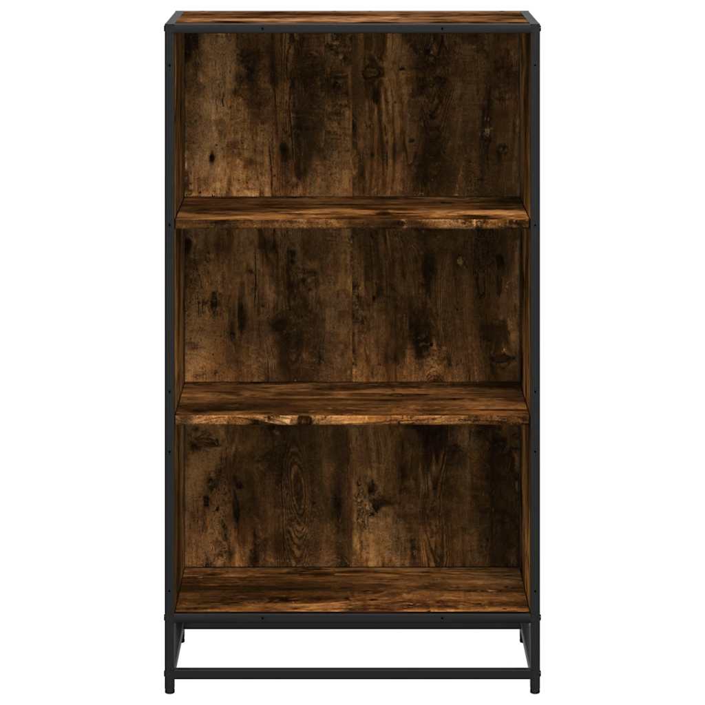 Bokhylle røkt eik 60x35x107,5 cm konstruert tre