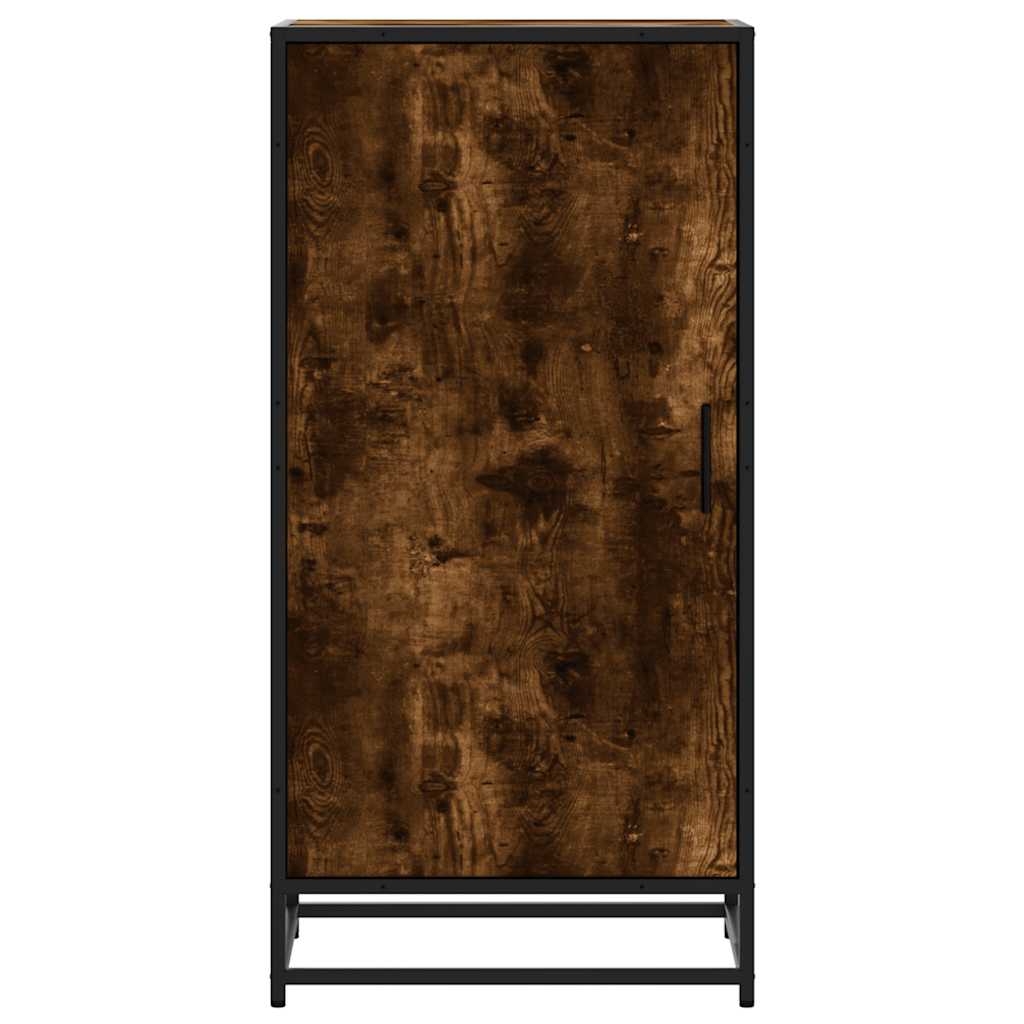 Skohylle røkt eik 48x38x97,5 cm konstruert tre