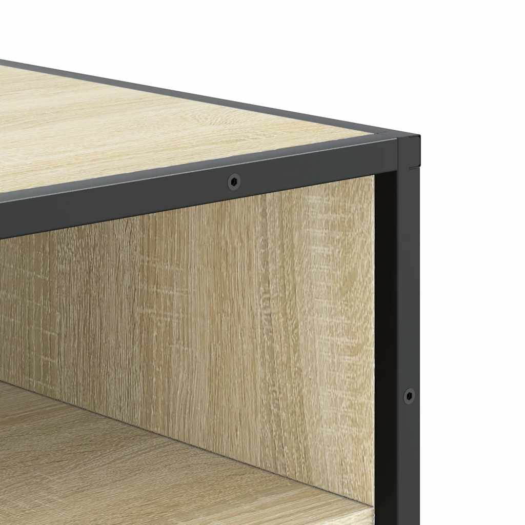 Skohylle sonoma eik 48x38x97,5 cm konstruert tre