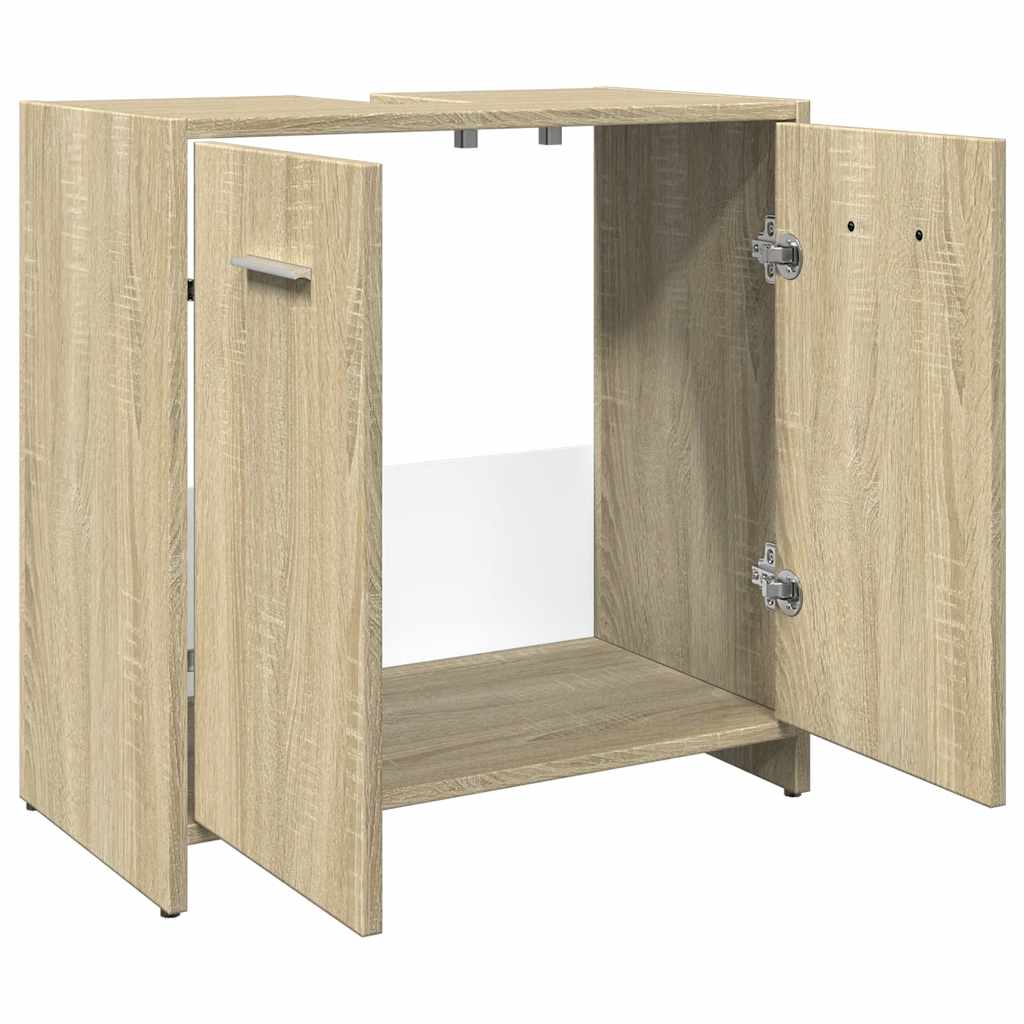 Servantskap sonoma eik 60x33x60 cm konstruert tre