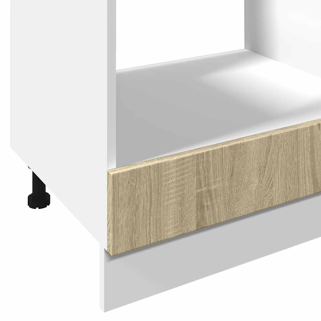 Ovnskap sonoma eik 60x46x81,5 cm sponplate