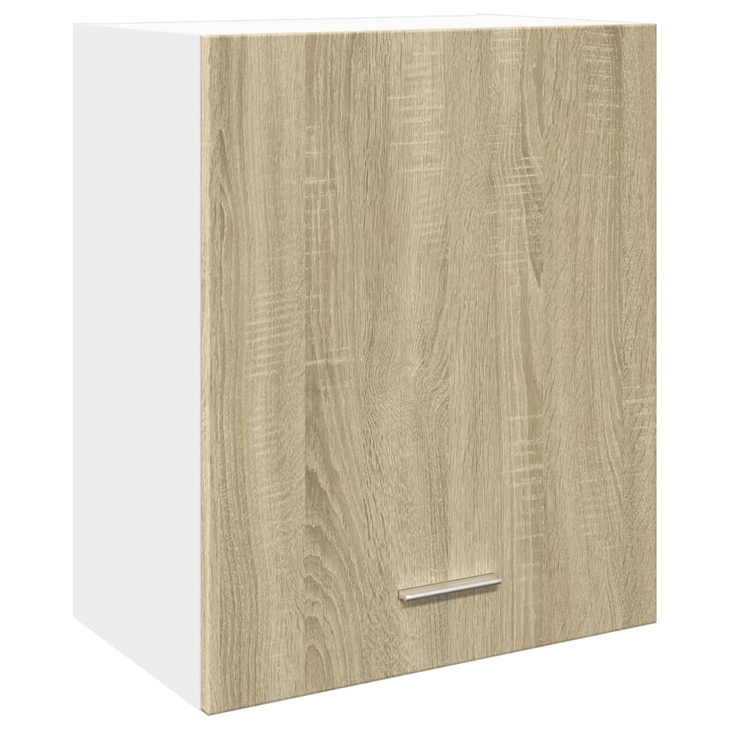 Veggmontert skap "Lyon" sonoma eik 50x31x60 cm konstruert tre