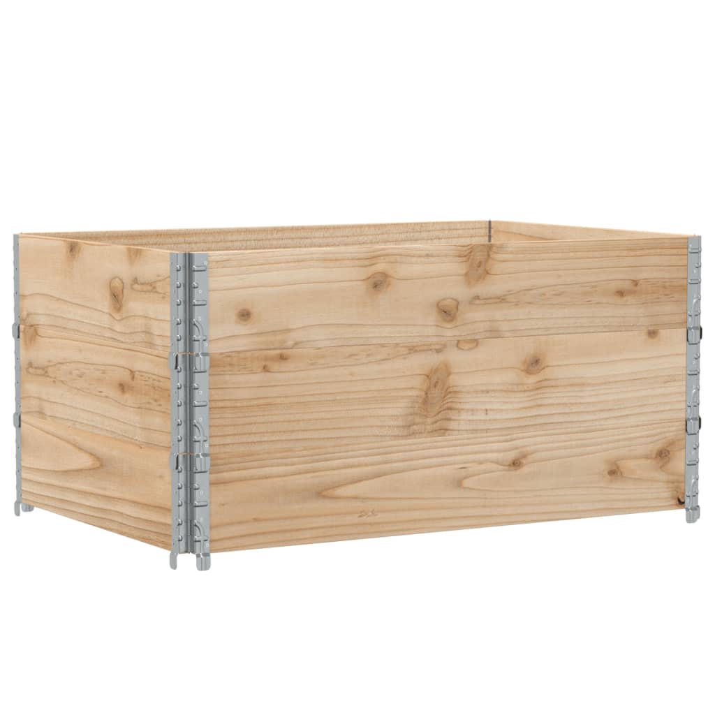 Pallekarmer 3 stk 120x80 cm heltre furu