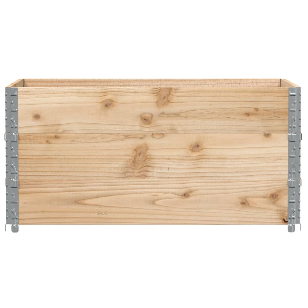 Pallekarmer 3 stk 120x80 cm heltre furu