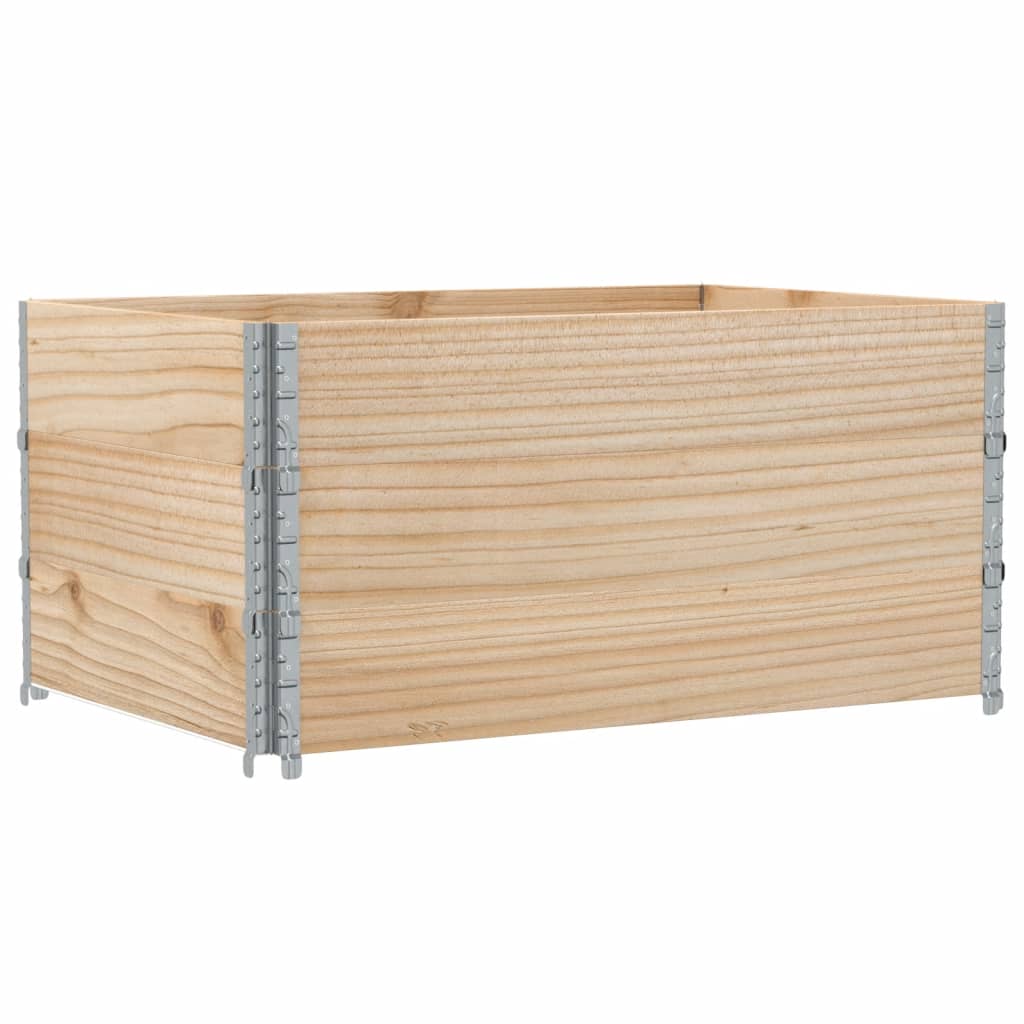Pallekarmer 3 stk 120x80 cm heltre furu