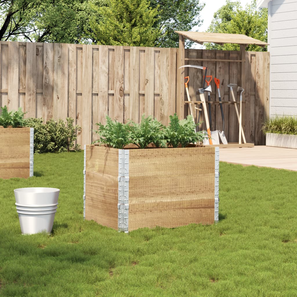 Plantekasse 80x60 cm heltre furu