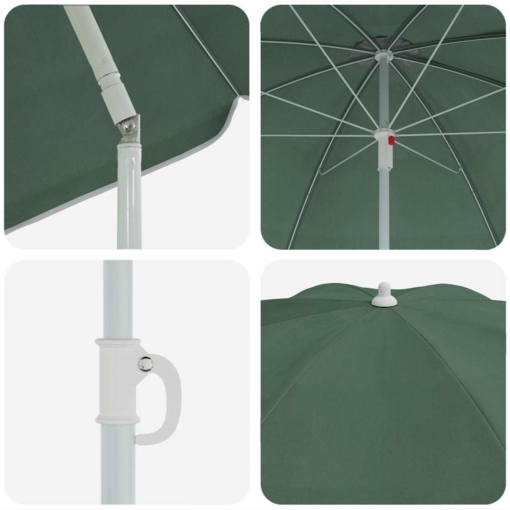Hageparasol 170T polyester Grønn