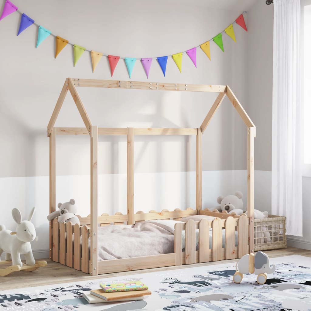 Barnesengeramme 70x140 cm heltre furu