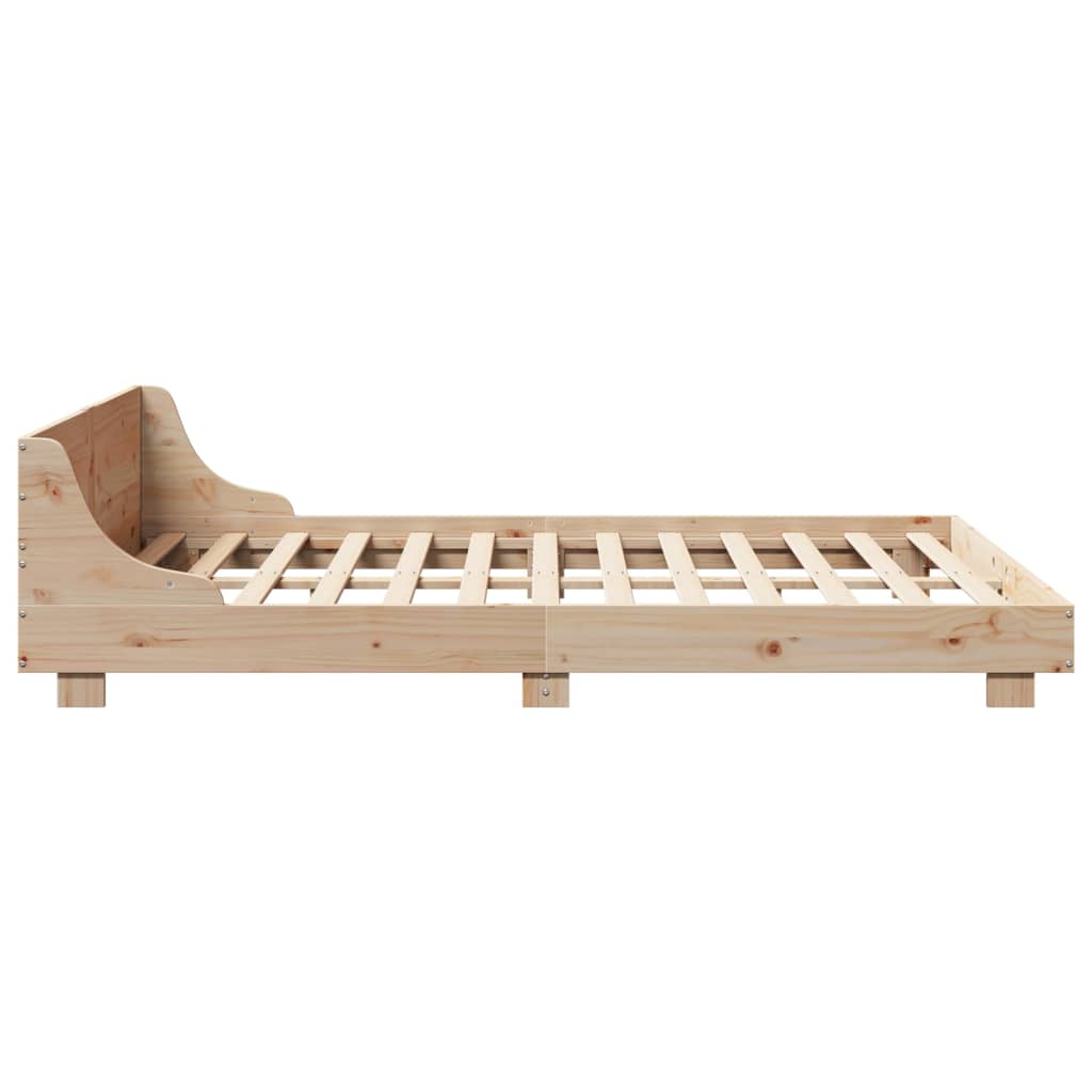 Sengeramme uten madrass 120x190 cm heltre furu