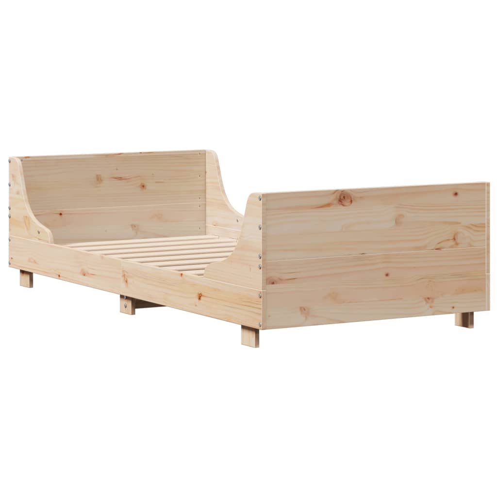 Sengeramme uten madrass 90x200 cm heltre furu