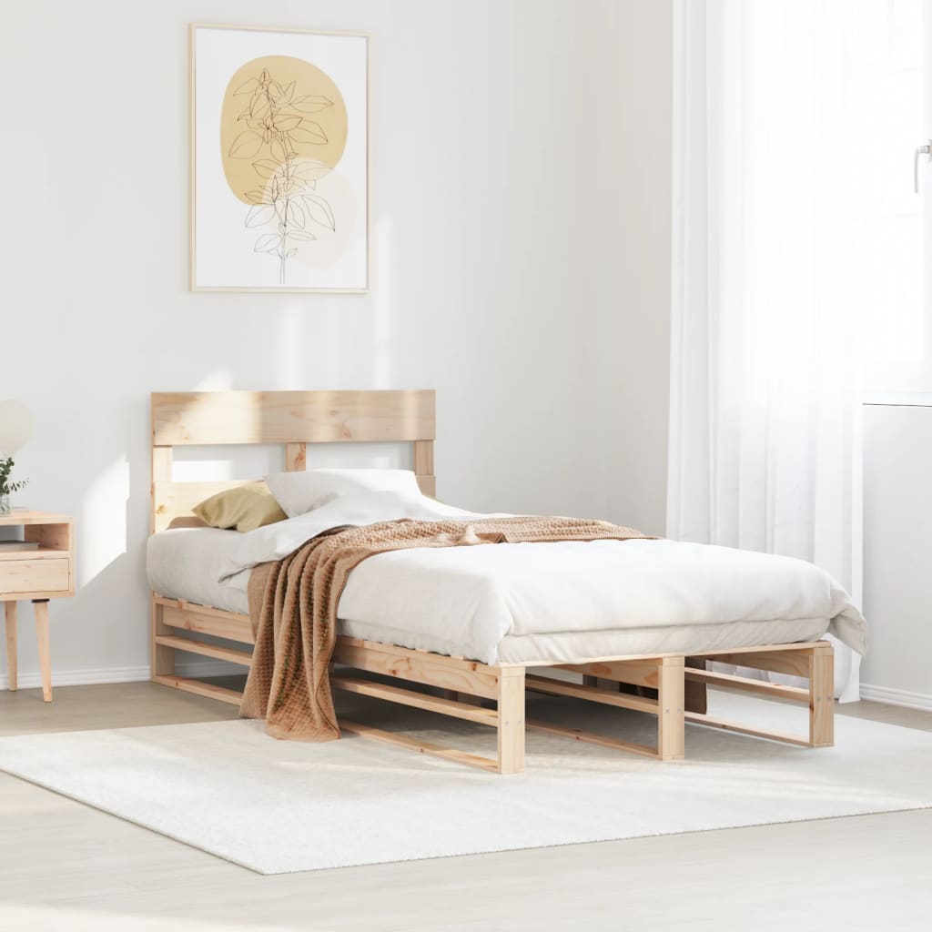 Sengeramme uten madrass 90x190 cm heltre furu
