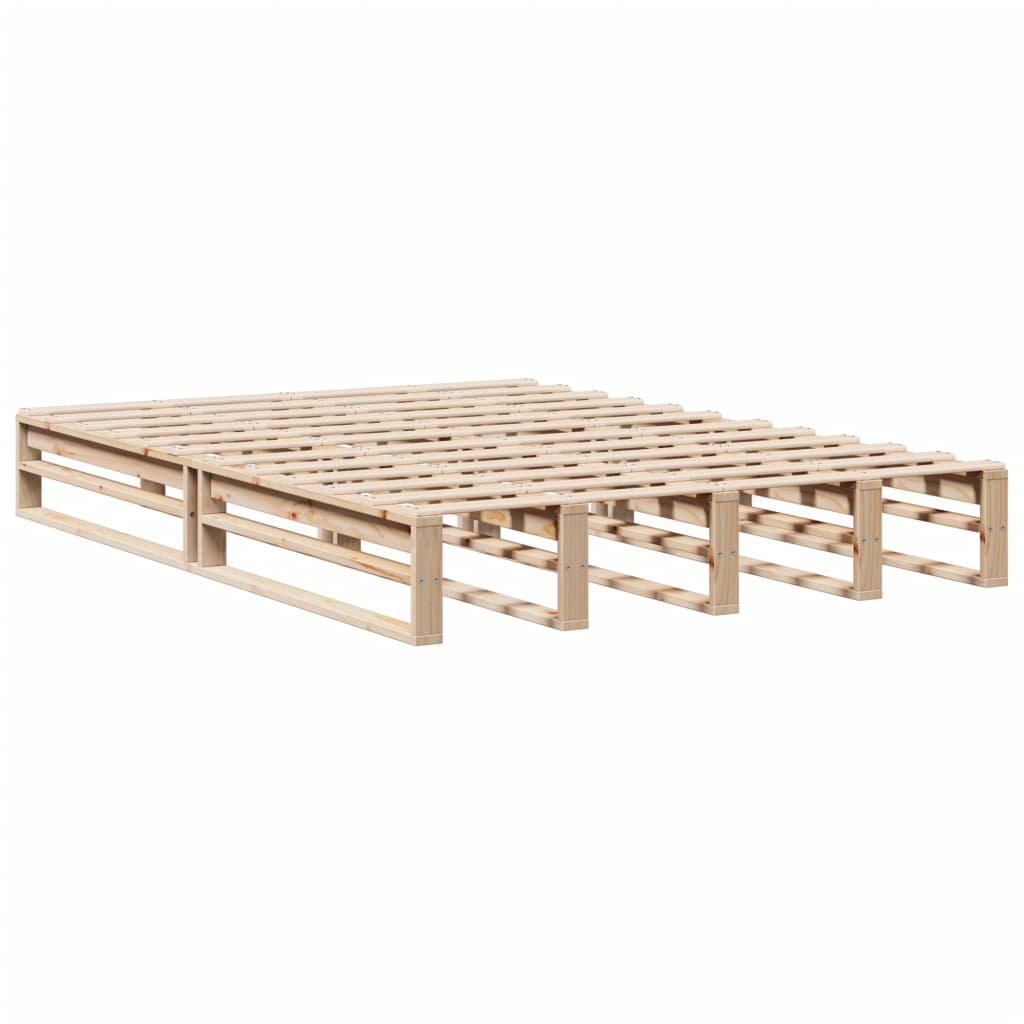 Sengeramme uten madrass 150x200 cm heltre furu
