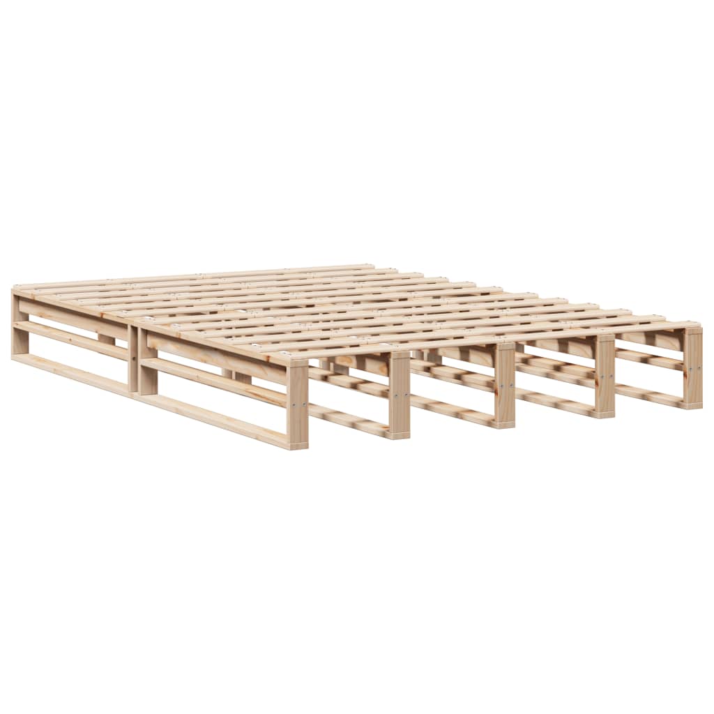 Sengeramme uten madrass 150x200 cm heltre furu