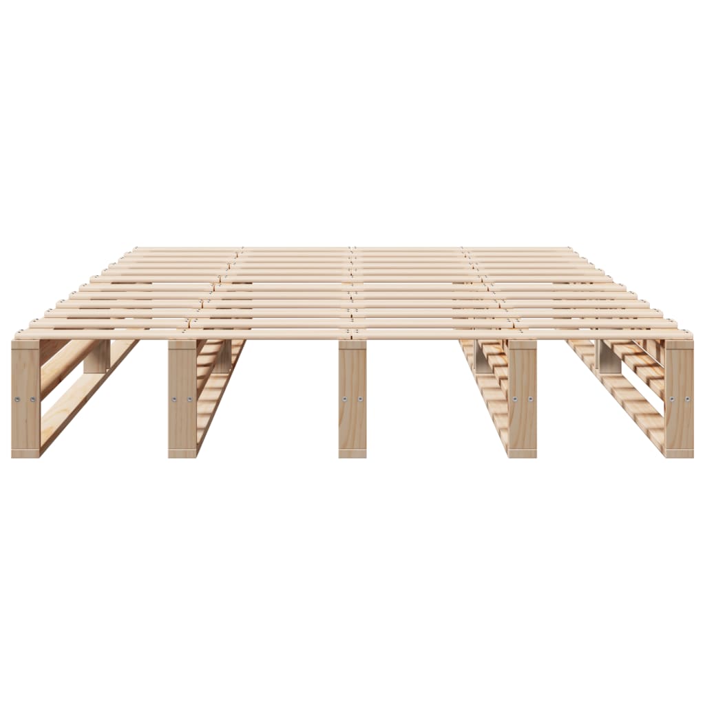 Sengeramme uten madrass 140x190 cm heltre furu