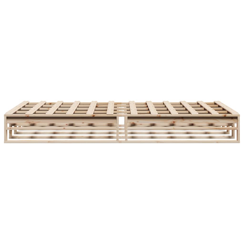 Sengeramme uten madrass 140x190 cm heltre furu