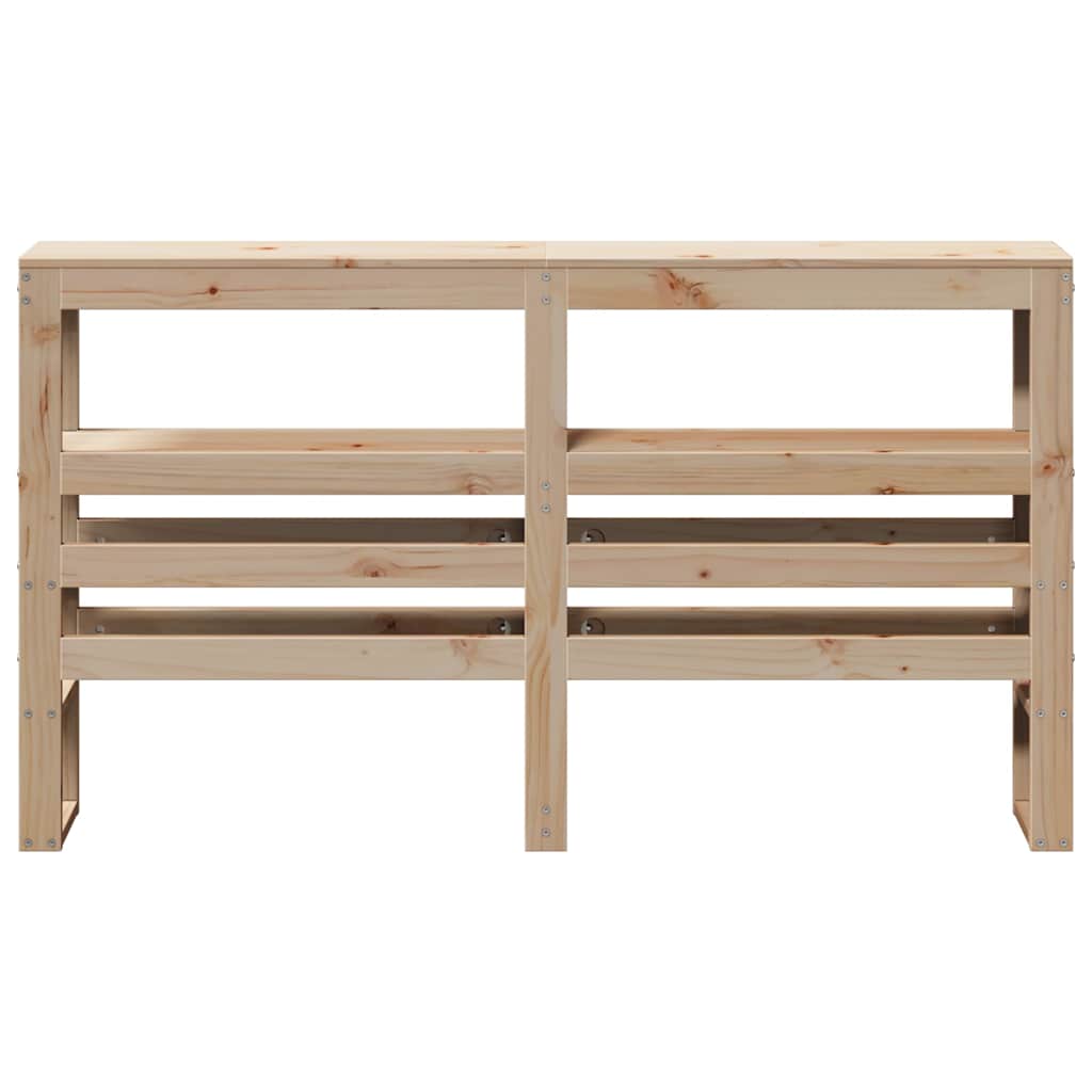 Hodegavl med hylle 160 cm heltre furu