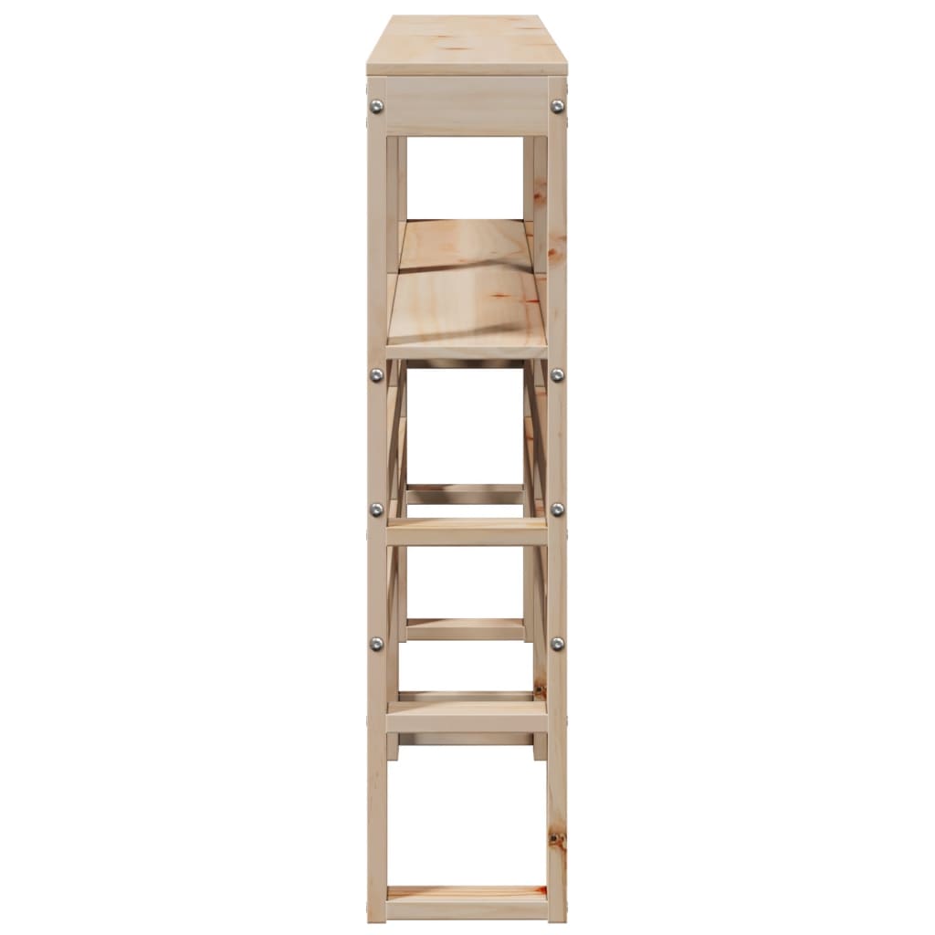 Hodegavl med hylle 150 cm heltre furu