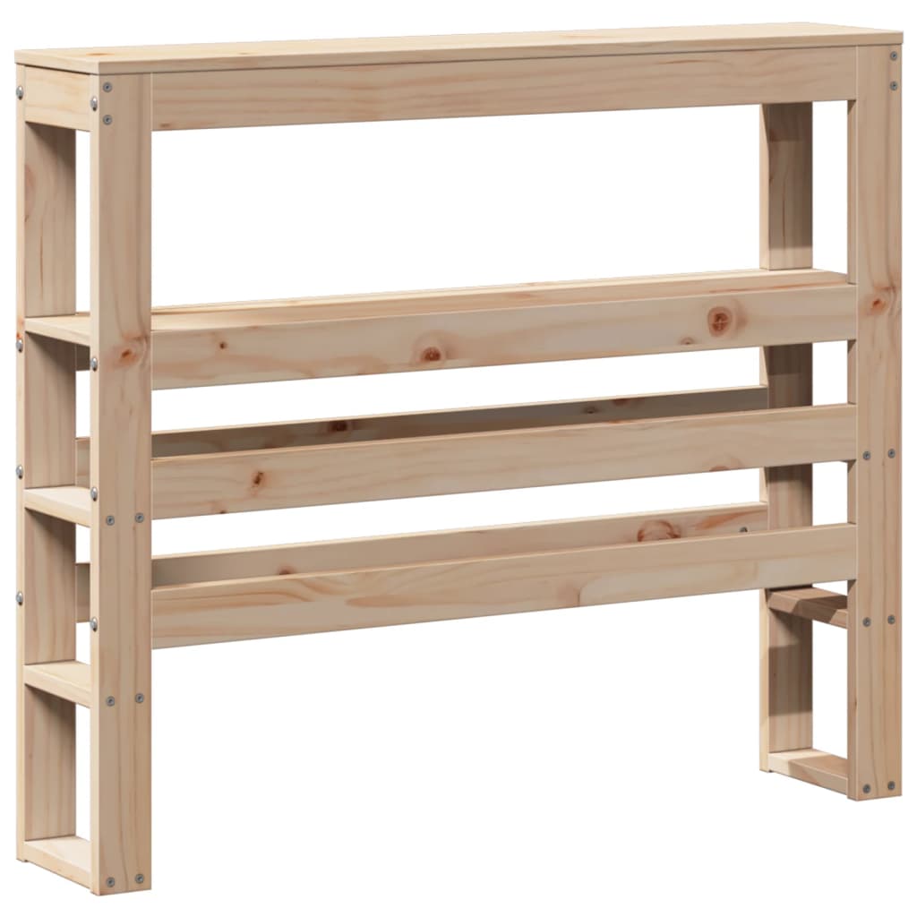 Hodegavl med hyller 75 cm heltre furu