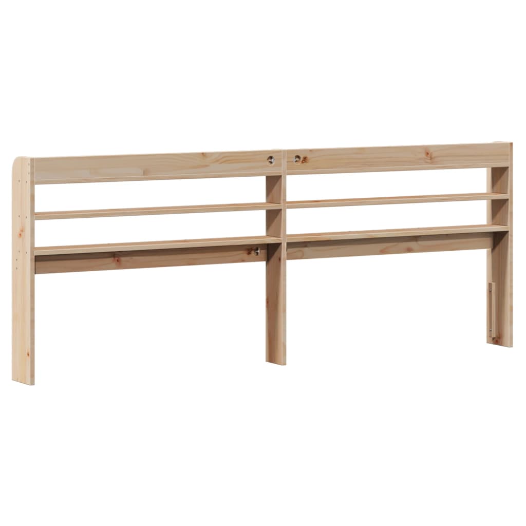 Hodegavl med hylle 200 cm heltre furu