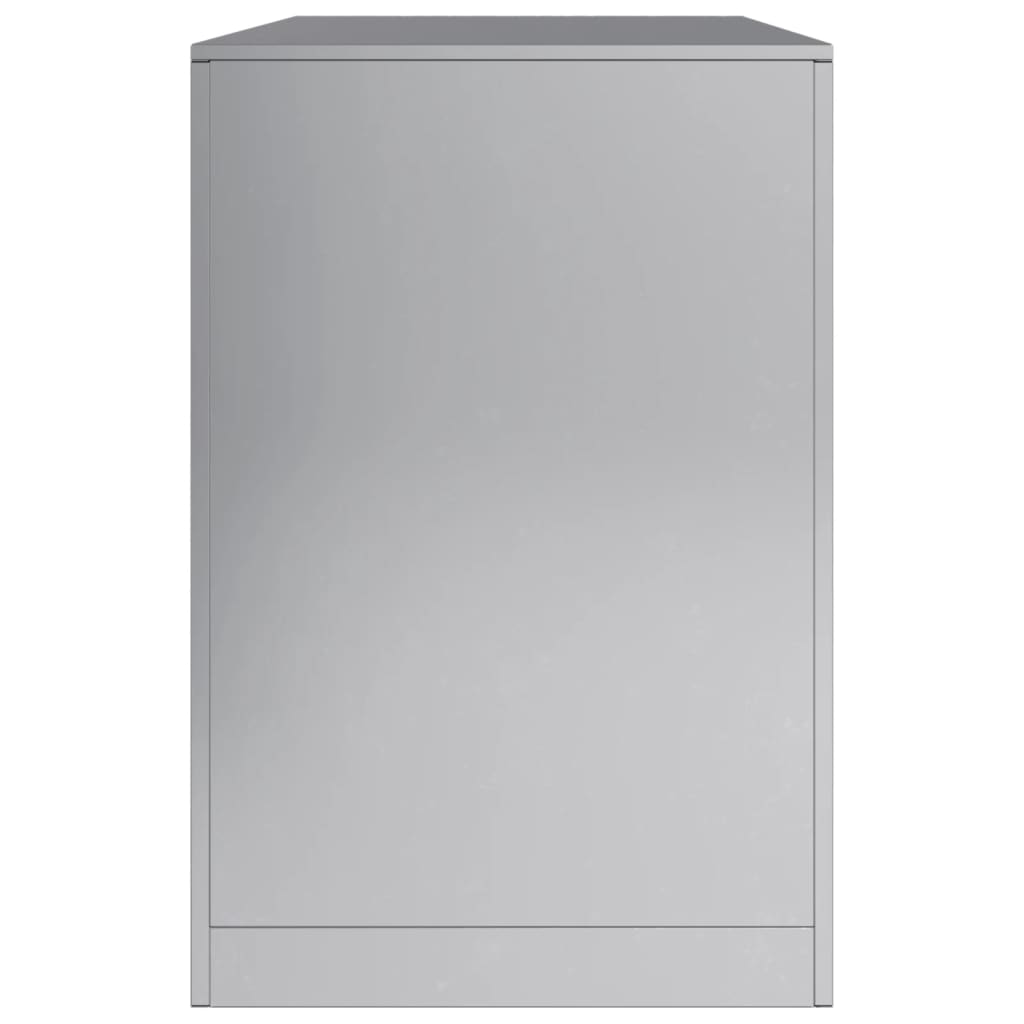 Vedstativ 100x40x60 cm galvanisert stål