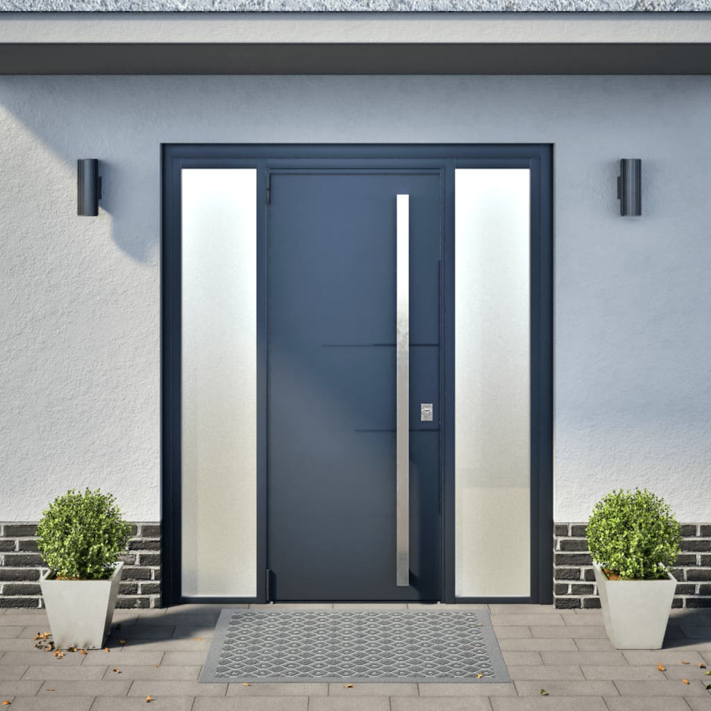 Plantekasser 2 stk 30x30x30 cm rustfritt stål