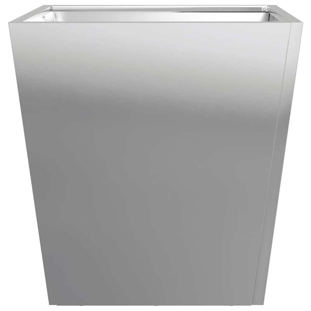 Plantekasse 40x40x40 cm galvanisert stål
