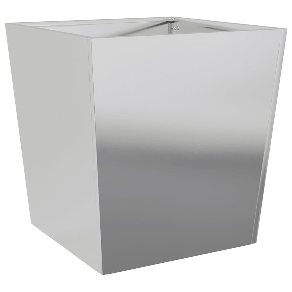 Plantekasse 50x50x50 cm galvanisert stål