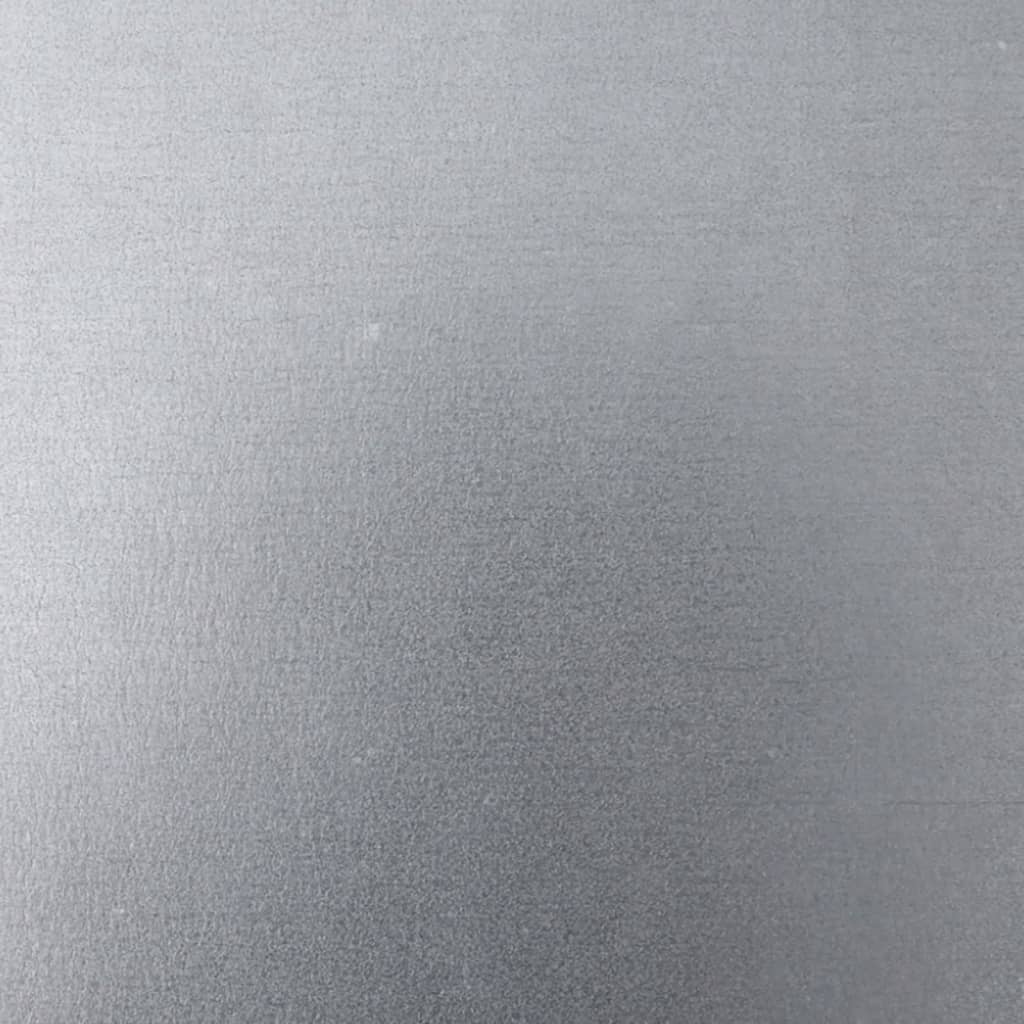 Plantekasse svart sekskantet 69x60x45 cm galvanisert stål