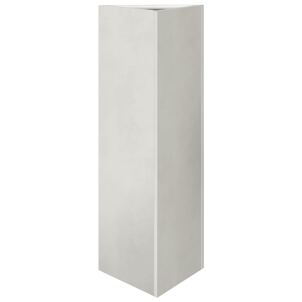 Plantekasse 30x26x75 cm rustfritt stål