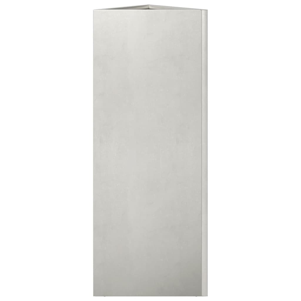 Plantekasse 30x26x75 cm rustfritt stål