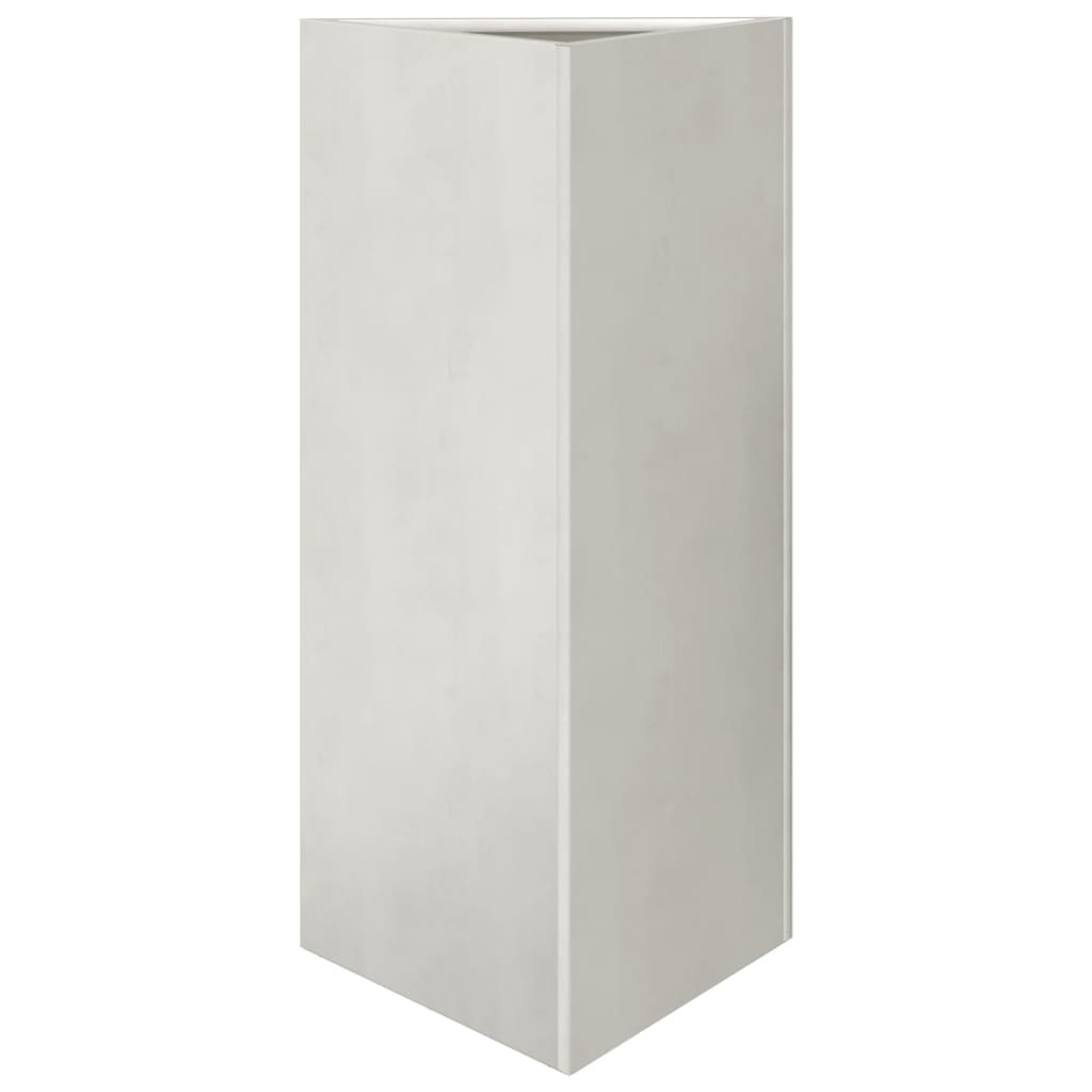 Plantekasse 40x34,5x75 cm rustfritt stål