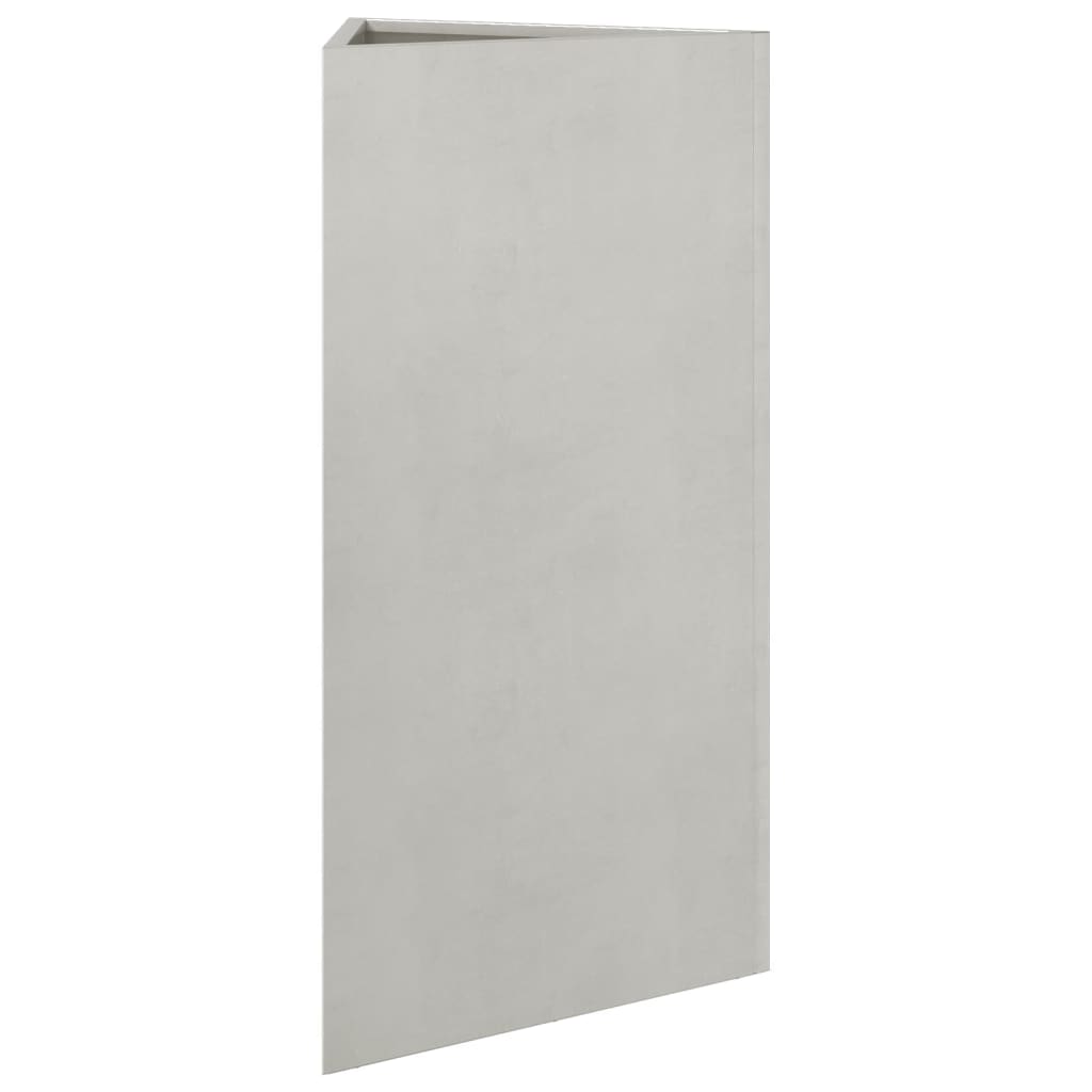 Plantekasse 40x34,5x75 cm rustfritt stål
