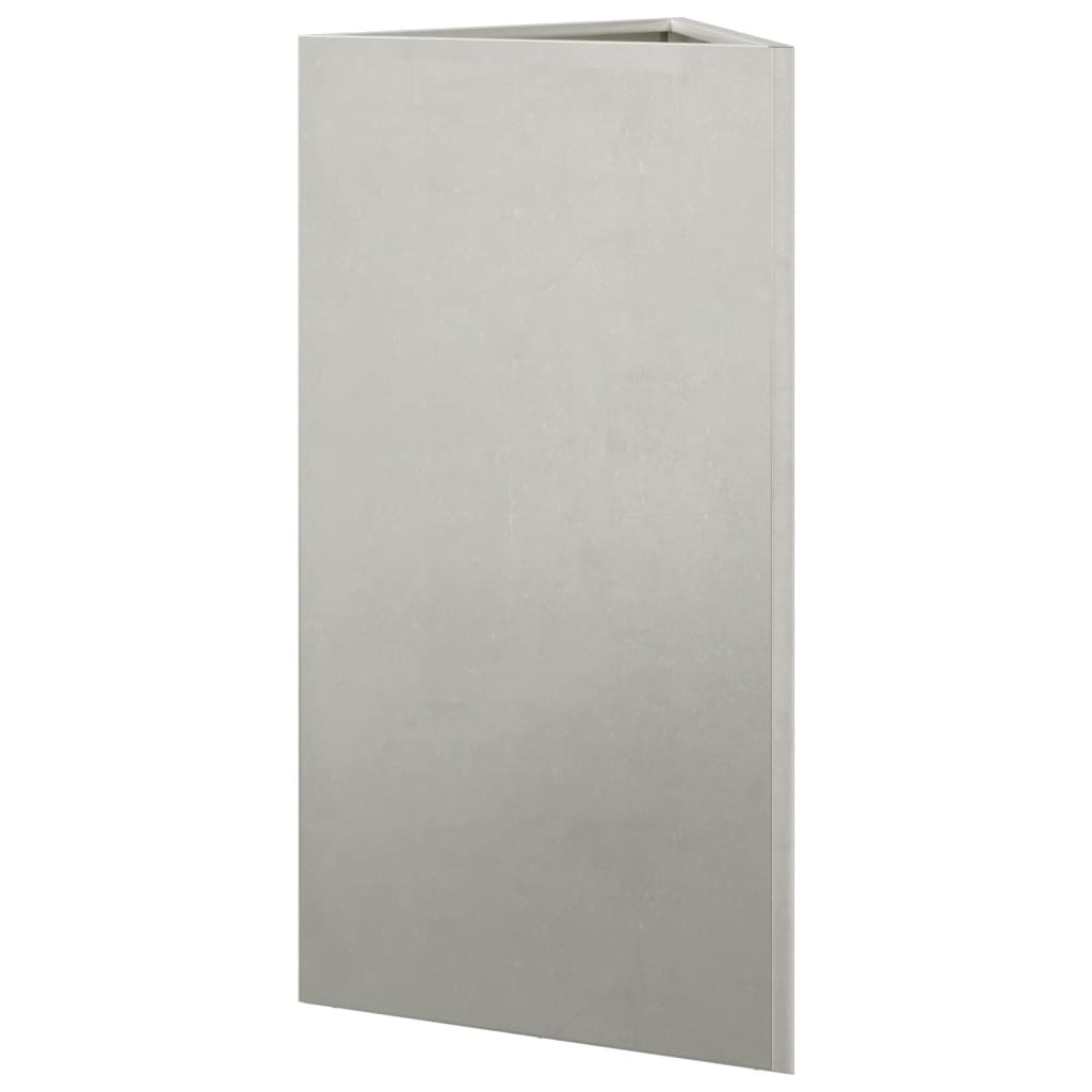 Plantekasse 40x34,5x75 cm rustfritt stål
