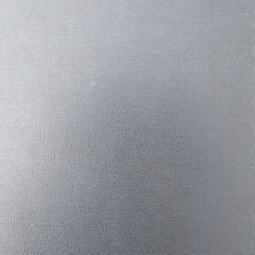 Plantekasse trekantet 50x43x75 cm galvanisert stål