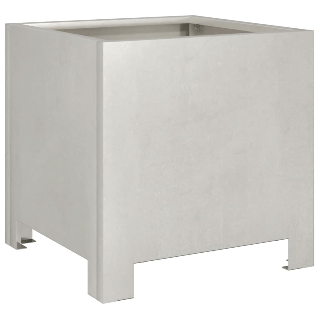Plantekasse 30x30x30 cm rustfritt stål