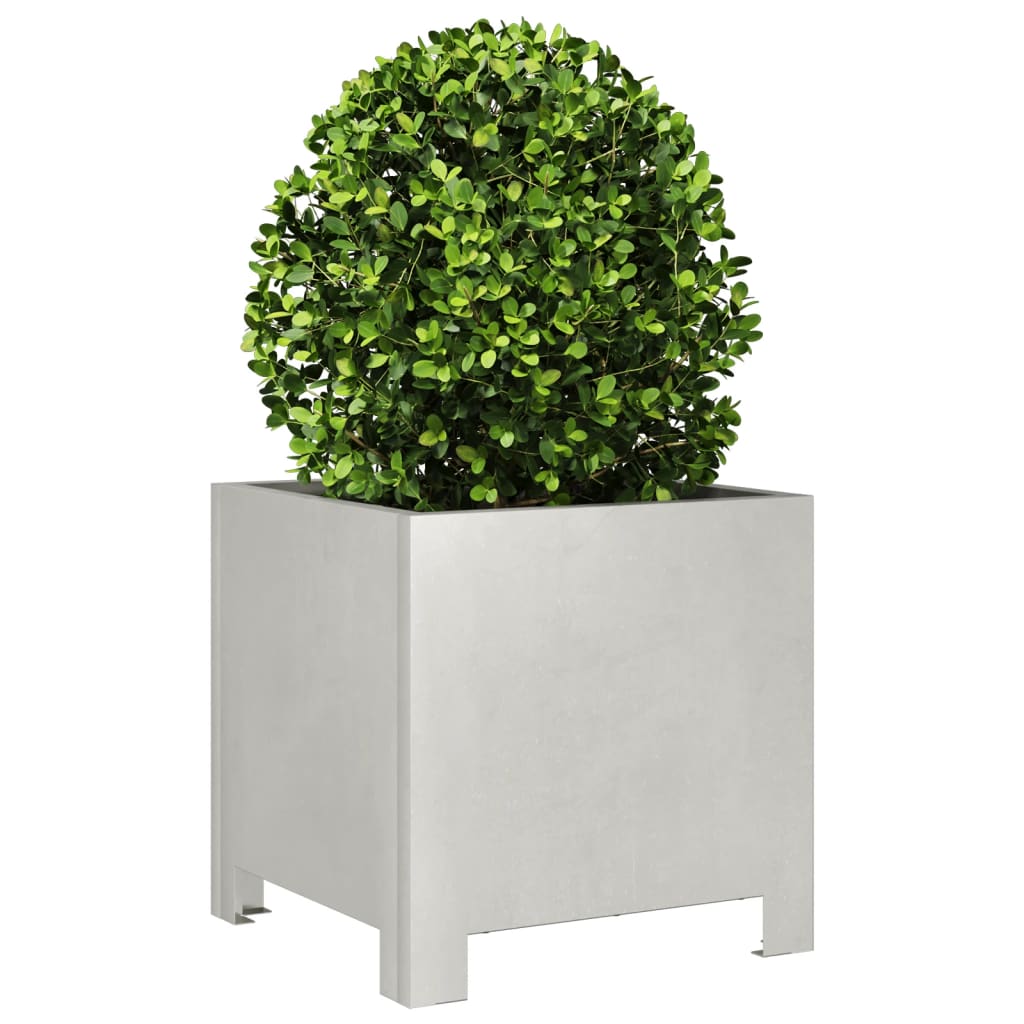 Plantekasse 30x30x30 cm rustfritt stål