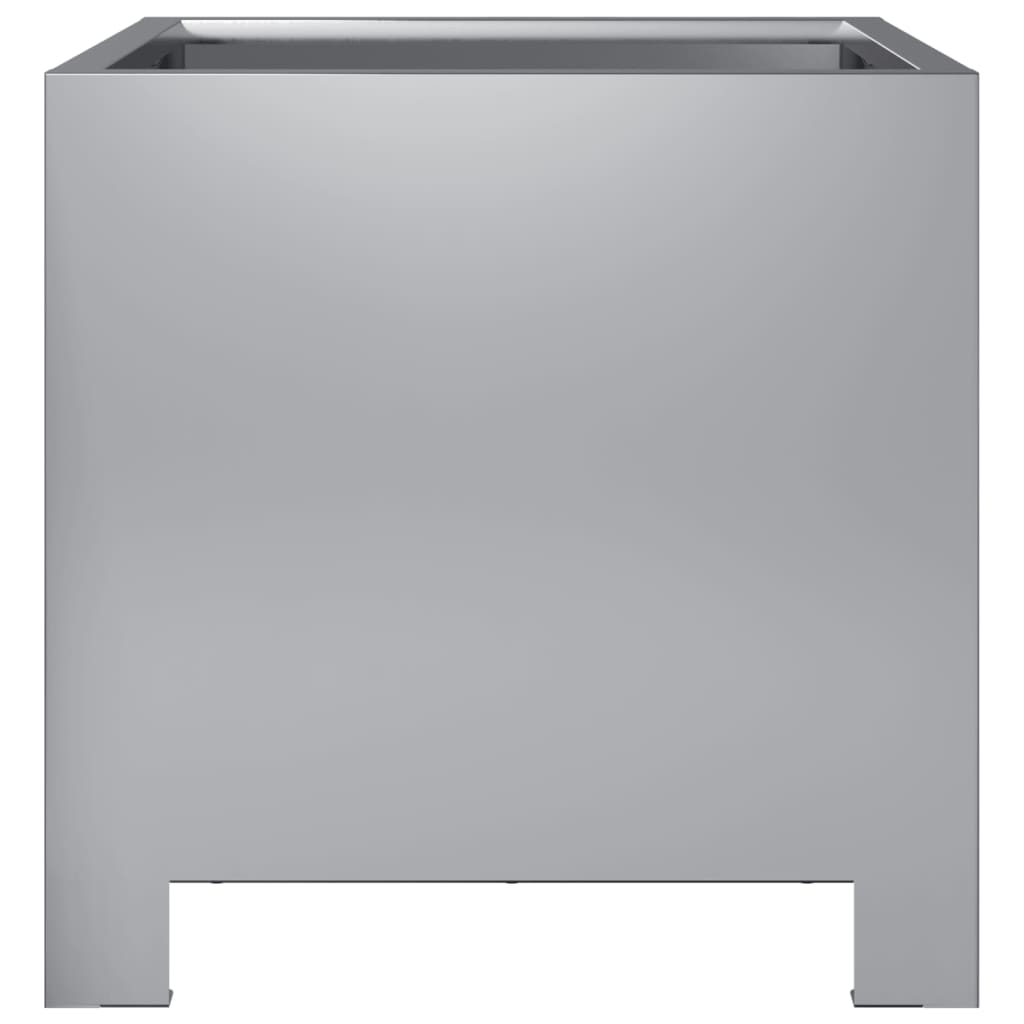 Plantekasse 30x30x30 cm galvanisert stål