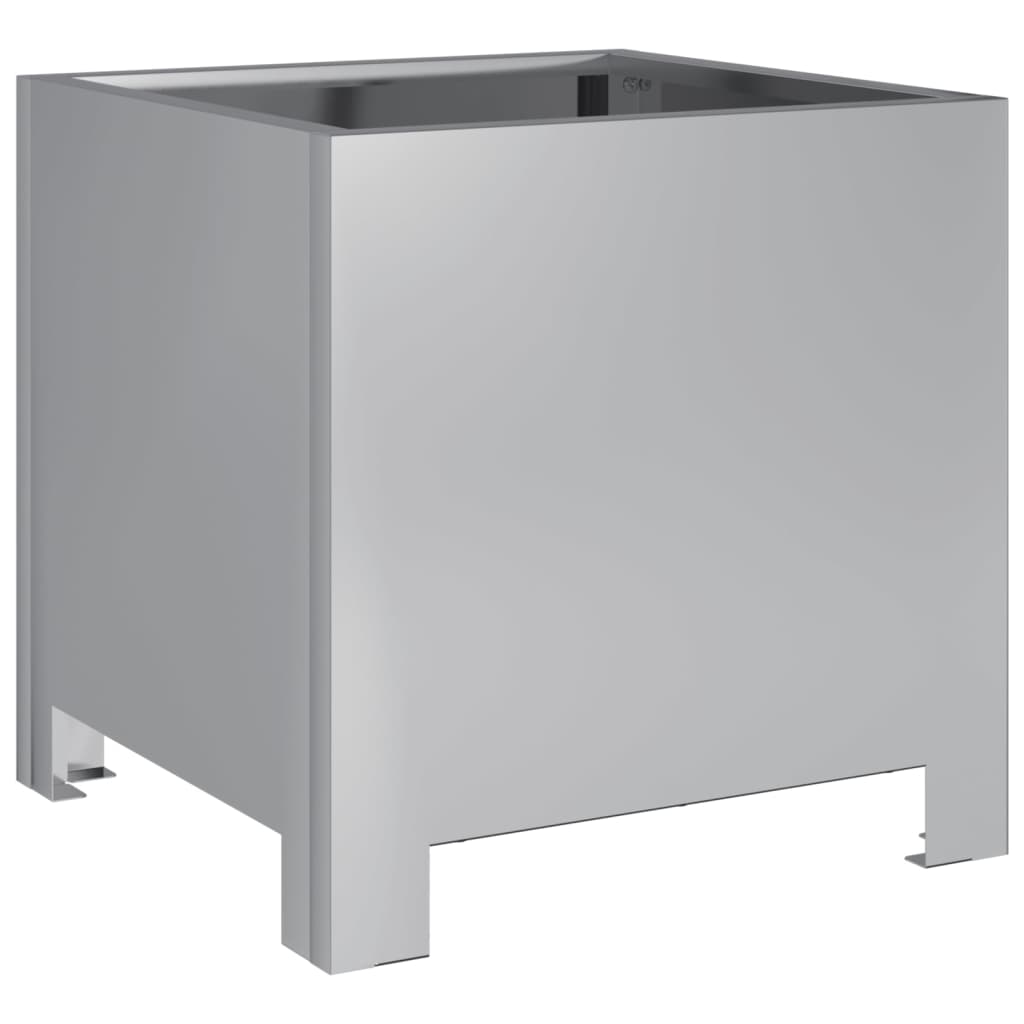 Plantekasse 30x30x30 cm galvanisert stål