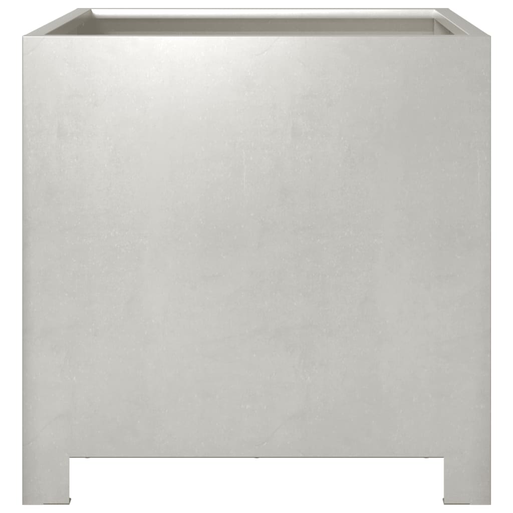 Plantekasse 40x40x40 cm rustfritt stål