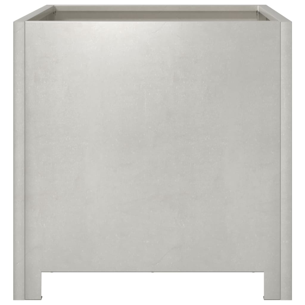 Plantekasse 40x40x40 cm rustfritt stål