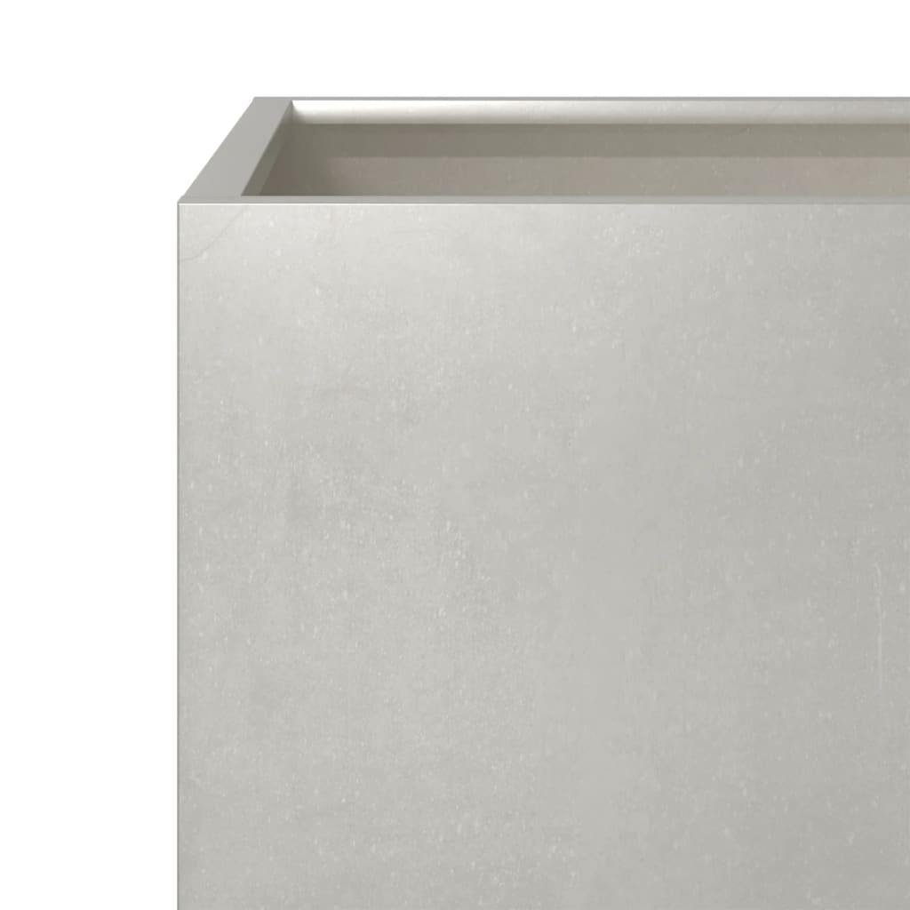 Plantekasse 40x40x40 cm rustfritt stål