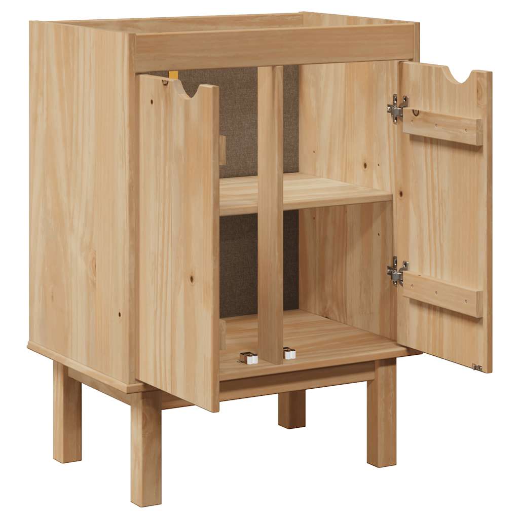 Servantskap OTTA 59x40x80 cm heltre furu