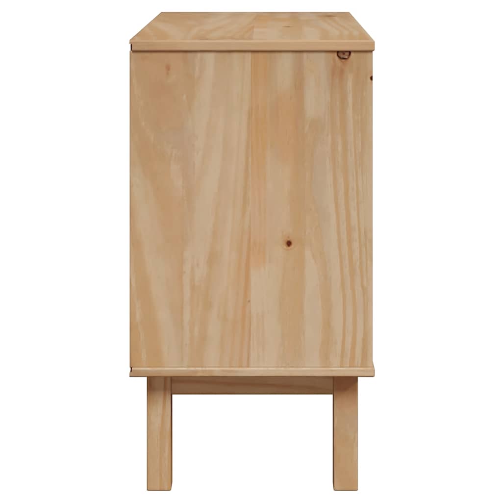 Skap for gang OTTA 75x40x75 cm heltre furu
