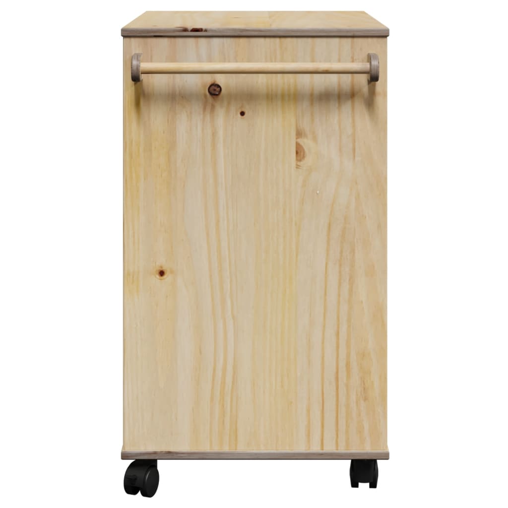 Kjøkkenvogn OTTA 59x45x80 cm heltre furu