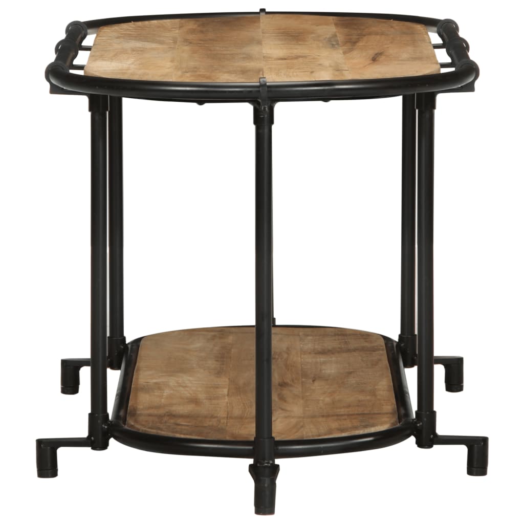 TV-benk 100x42x40 cm grov heltre mango