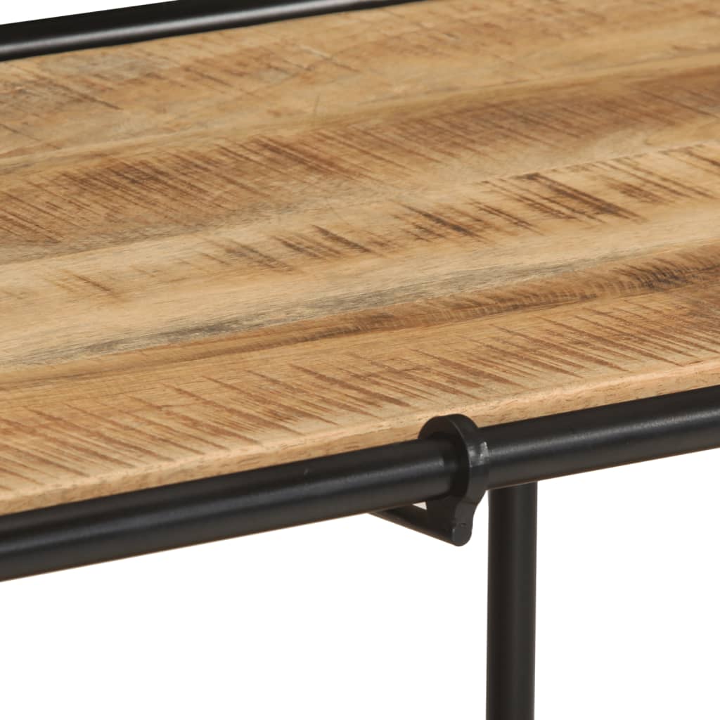 TV-benk 100x42x40 cm grov heltre mango
