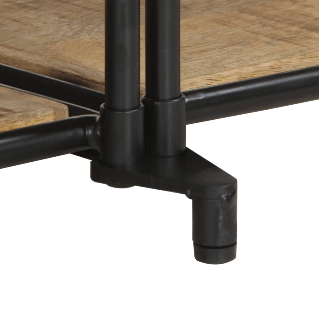 TV-benk 160x42x40 cm grov heltre mango