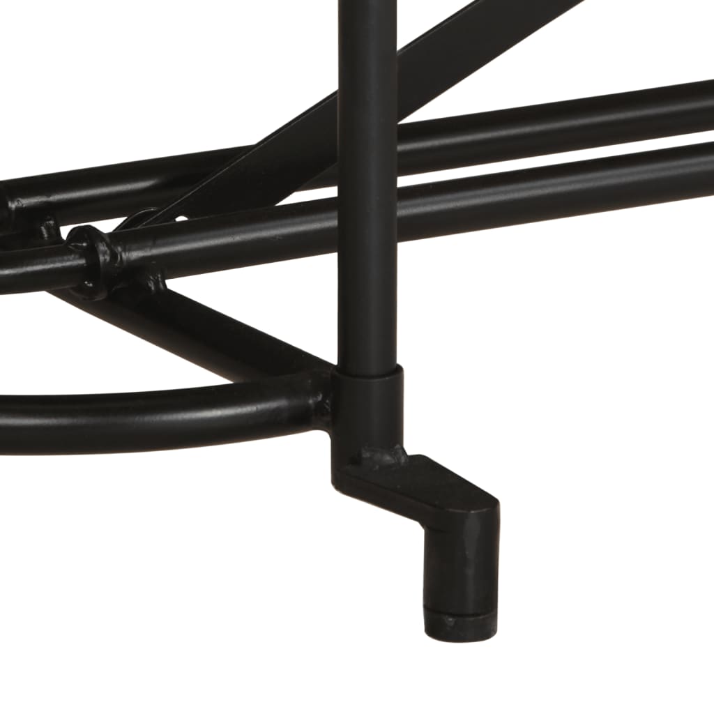 Konsollbord 110x42x76 cm grovt heltre mangotre
